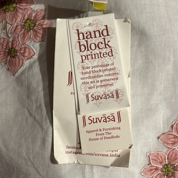 Suvasa cotton hand block shirt size M/L - Picture 7 of 9